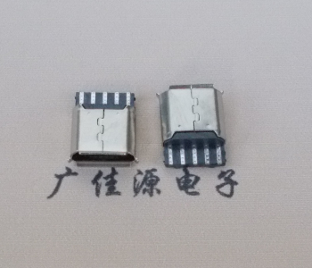 山西Micro USB5p母座焊线 前五后五焊接有后背