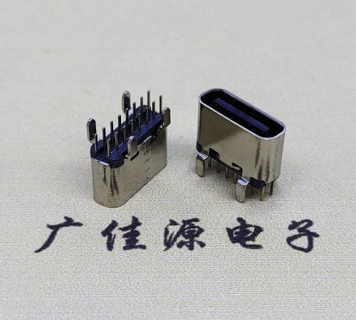 山西USB 3.1TYPE C直插母座16Pin引脚图正负极规范